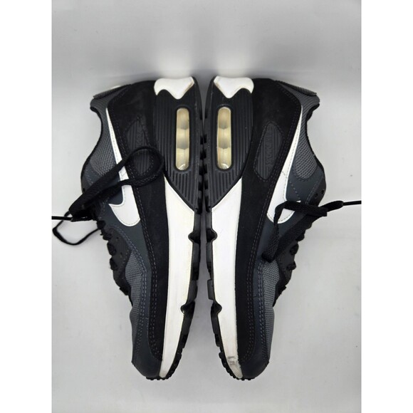 Nike Air Max 90 Shoes Men's 8 Black Iron Grey Athletic Casual Retro Gym Sneakers - Picture 6 of 8